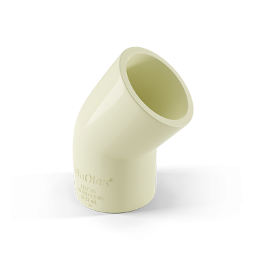 CPVC Shoe Elbow 45°