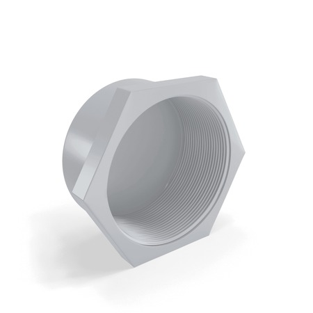 PVC End Cap (Plain / Threaded)