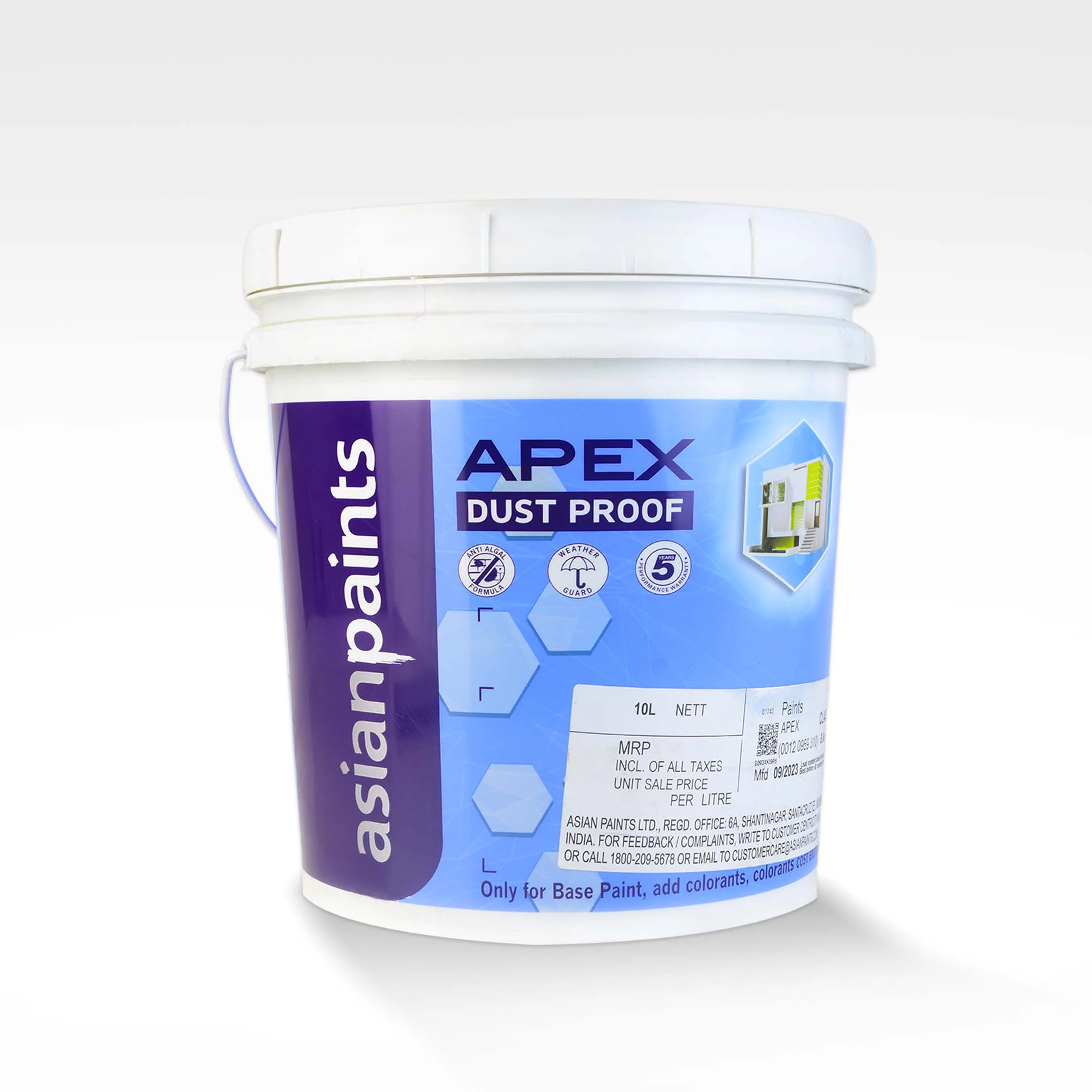 Asian Paint Apex Dust Proof 10L