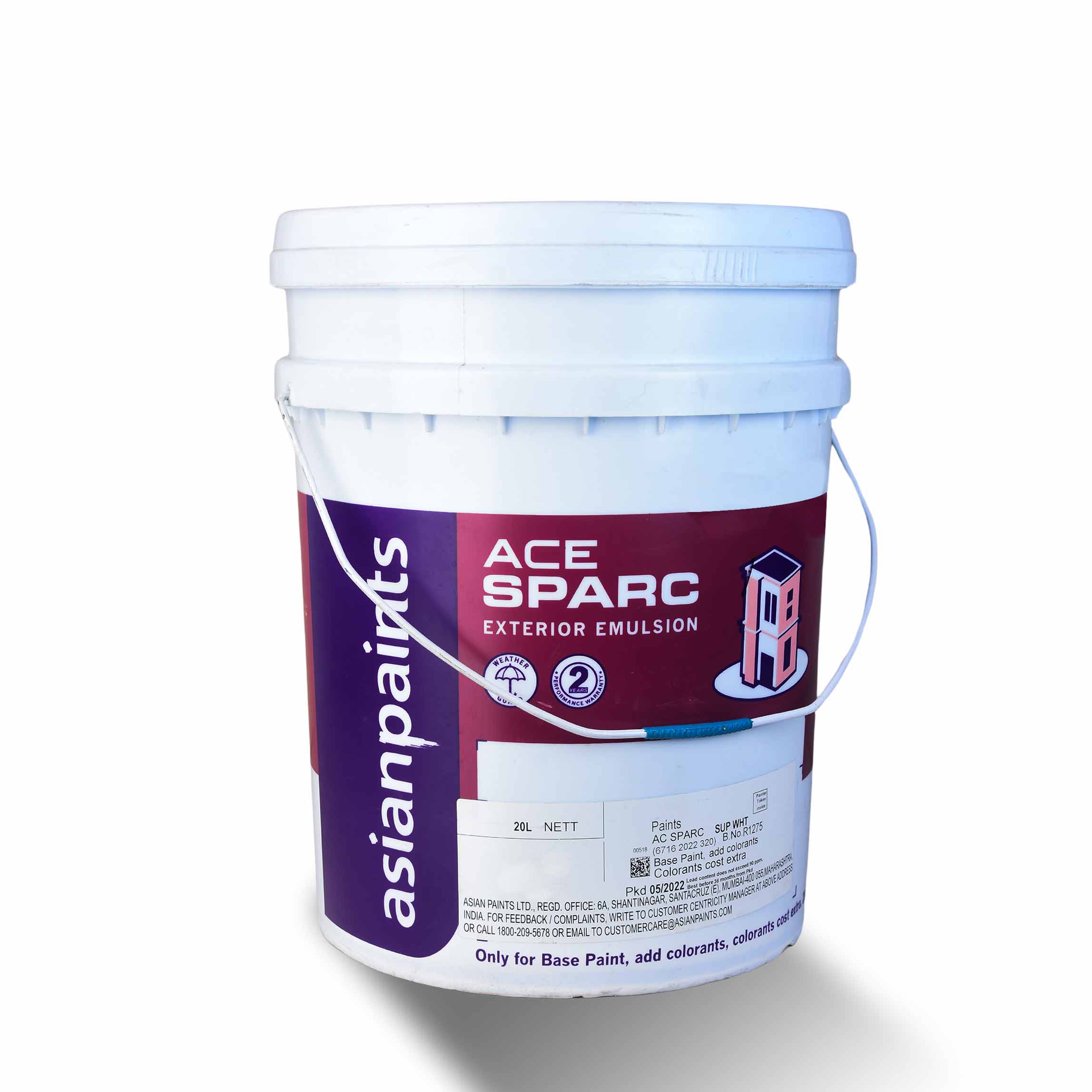 Asian Paint Ace Sparc Exterior Emulsion 20L