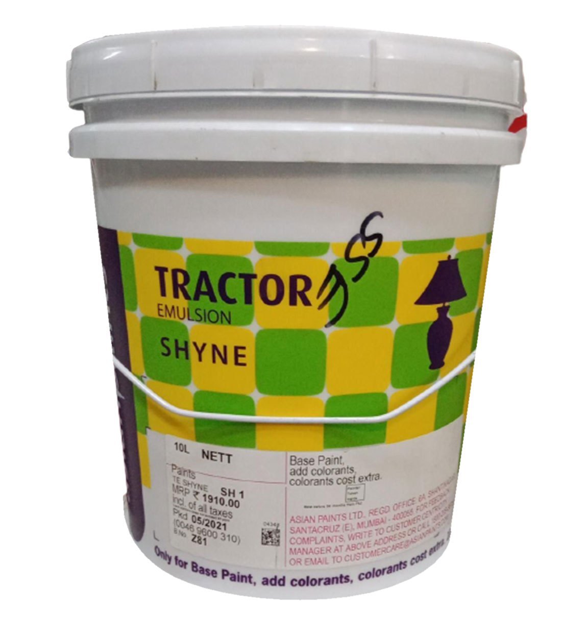 Asian Paint Tractor Shyne Emulsion 10L
